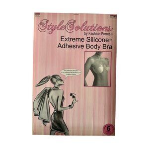 Style Solutions Extreme Silicone Adhesive Body Bra – NWT